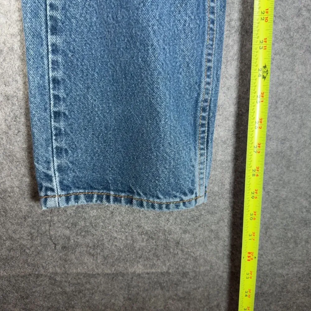 Levi's 501 Vintage Medium Wash Straight Leg Jeans 33x34